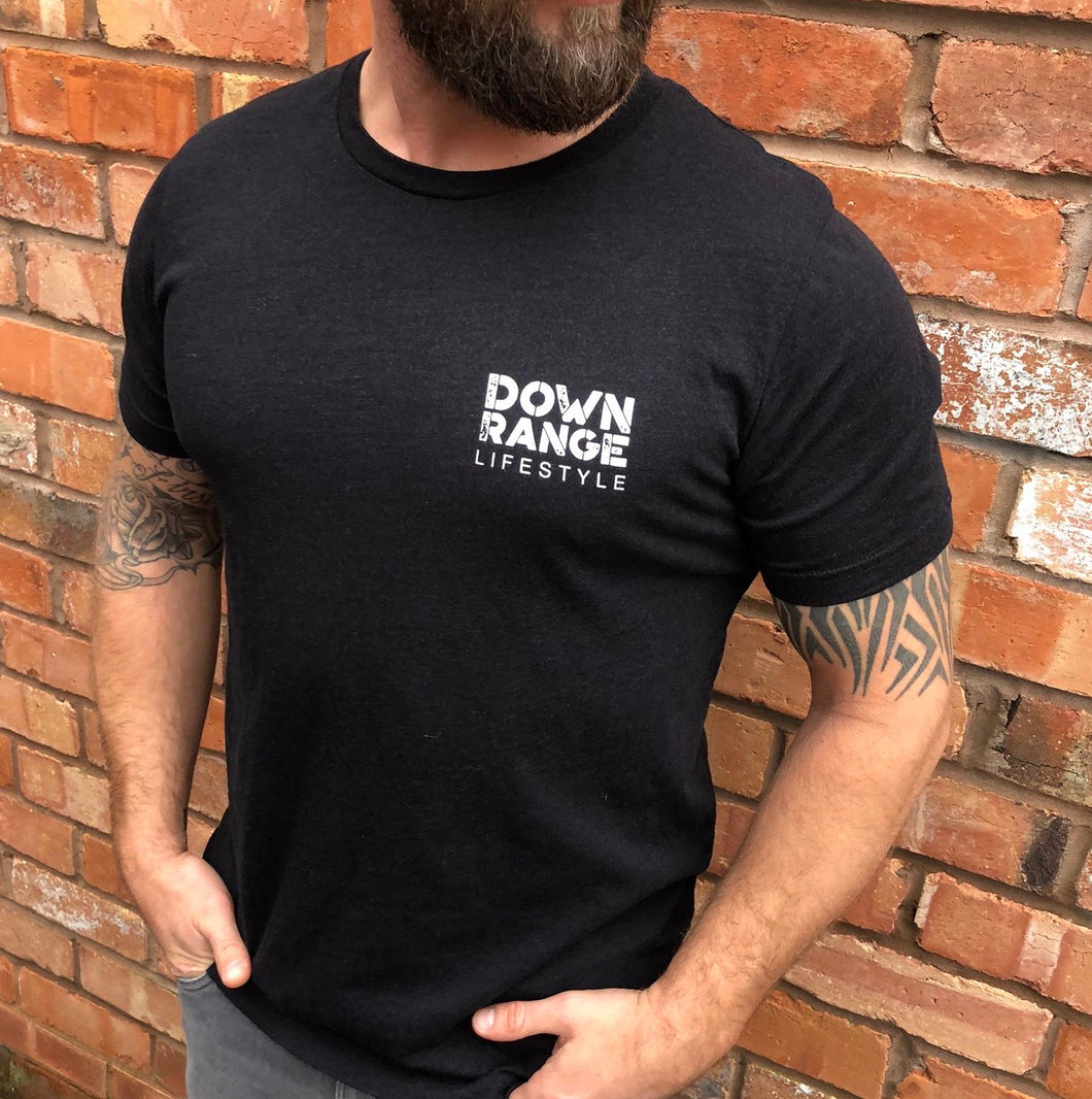 Down Range Lifestyle Classic T-shirt (Heather Black)