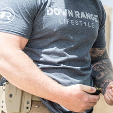 Load image into Gallery viewer, Down Range Lifestyle Team T-shirt (Dark Heather Grey)